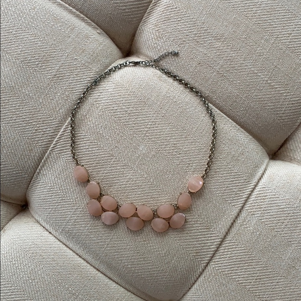 Pink/Peach Statement Necklace